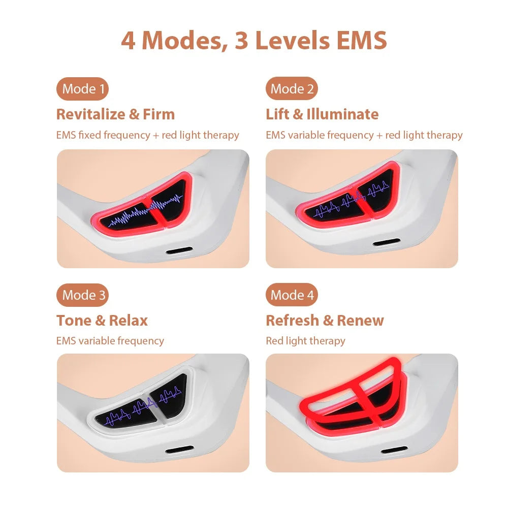 LumiEye™ – Okulary do Terapii Czerwonym Światłem | EMS + Red Light