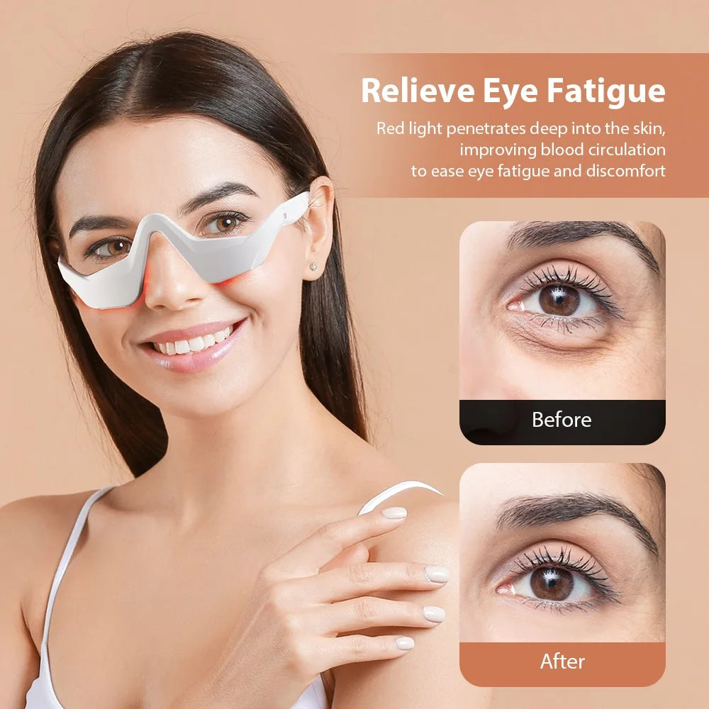 LumiEye™ – Okulary do Terapii Czerwonym Światłem | EMS + Red Light