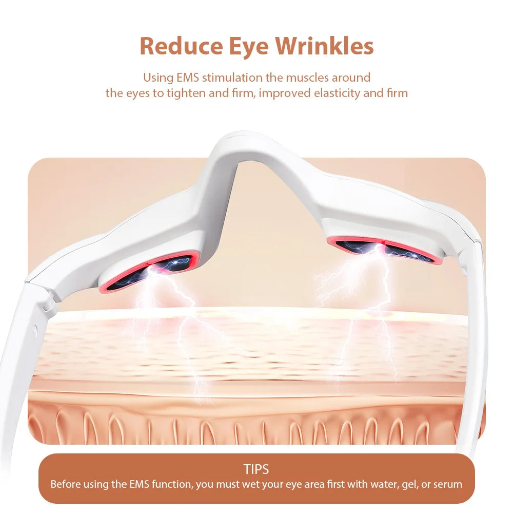 LumiEye™ – Okulary do Terapii Czerwonym Światłem | EMS + Red Light
