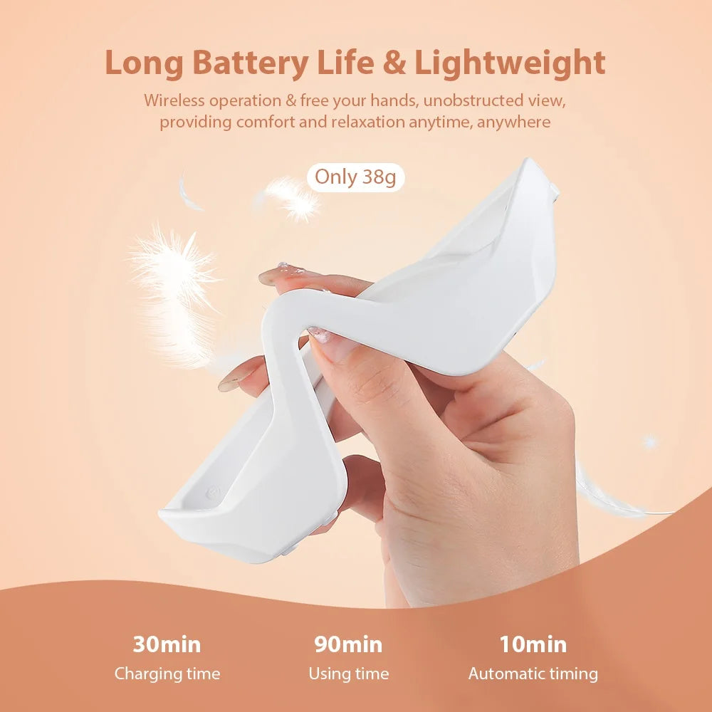 LumiEye™ – Okulary do Terapii Czerwonym Światłem | EMS + Red Light